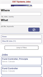 Mobile Screenshot of jobs.dstsystems.com